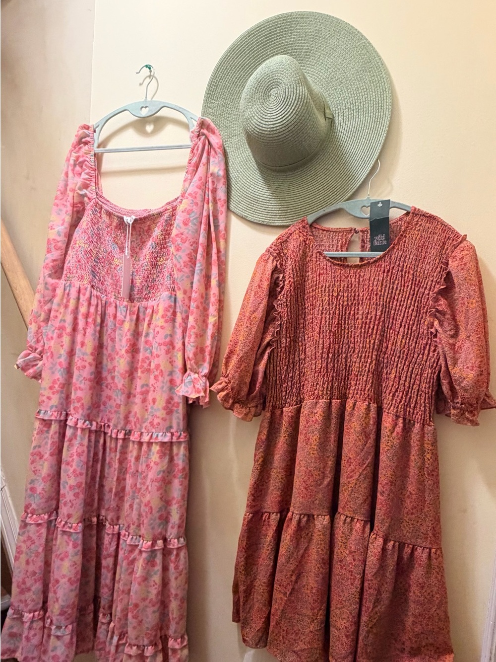 Plus size Womens floral dresses